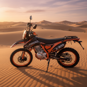 Motocicleta Todoterreno de Alta Velocidad Kugoo JL300, Freno de Disco Hidráulico Doble, Eléctrica 12V 7AH, Motor de Gasolina <span class=keywords><strong>CB300</strong></span>, Doble Amortiguador - Product Image 2