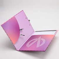 Porte-documents A4 personnalisé avec clip métallique |   Bloc-notes en PP/PVC Porte-documents |   Porte-documents de conférence de bureau avec impression de logo