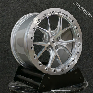 Rines Beadlock Forjados de 15 17 18 Pulgadas 5x112 5x120 Cóncavos Profundos para Carreras de Arrastre <span class=keywords><strong>15x10</strong></span> 17x10.5 18x12 para M2 M3 M4 M340i G80g82 - Product Image 4
