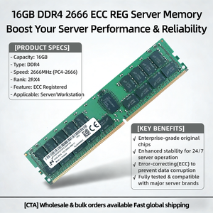 MTA36ASF2G72PZ-2G6 16GB <span class=keywords><strong>DDR4</strong></span> 2666MHz ECC Server <span class=keywords><strong>SDRAM</strong></span> 2RX4 PC4 2666V  en Stock - Product Image 2