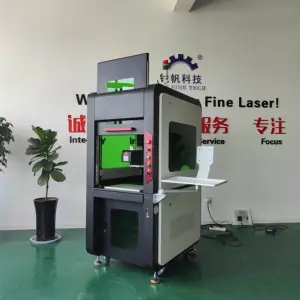 60W 100W 200W Laser Engraving Machine Enclosed Laser Marking Galvo Machine Deep Engraving Machine For Name Stainless Steel