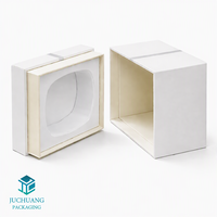Boîte cadeau rigide personnalisée écologique faite à la main avec couvercle et base pour bougie, avec logo personnalisé, emballage de luxe en papier et plateau intérieur