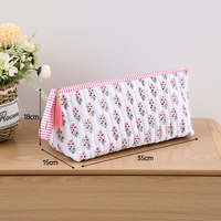 Pochette pour sèche-cheveux à cheveux longs, douce, matelassée, pliable, légère, avec fermeture éclair et boucle de suspension, imprimé floral, étui de voyage pour femme
