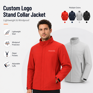 Chaqueta de Senderismo de Invierno Gruesa y Suave para Hombre y Mujer, Abrigo Impermeable y Cortavientos para Exteriores con Cuello Alto - Product Image 1