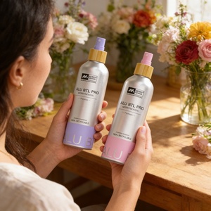 Refillable Aluminum Spray <b>Bottle</b> for Facial Hydrating <b>Mist</b> Aluminum Cosmetic <b>Bottle</b> for Skincare - Product Image 3