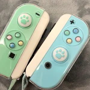 Pulsante chiave ABXY colorato con coperchio per impugnatura Thumb Stick per Nintendo Switch/Controller Oled Joy-con sostituzione
