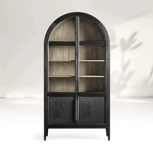 RH Customized <strong>French</strong> Retro Arched Wine Cabinet, Decorative Bookcase, Sideboard - Product Image 1