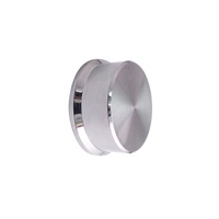 Bouton de potentiomètre en ABS argenté de 40 mm, bouton de volume, cadran de contrôle de mixeur, bouton rotatif audio pour amplificateur, console, accessoires de haut-parleur