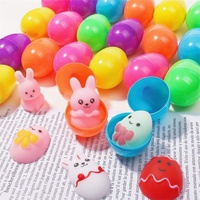 Œufs de Pâques personnalisés avec mini-jouets à l'intérieur, remplissages pour bac sensoriel, cadeaux préremplis pour fêtes d'enfants, garçons et filles