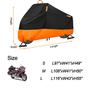 <span class=keywords><strong>Housse</strong></span> de protection extérieure imperméable contre les UV toutes saisons <span class=keywords><strong>pour</strong></span> moto <span class=keywords><strong>Housse</strong></span> de protection pliante contre la pluie <span class=keywords><strong>pour</strong></span> moto - Product Image 6