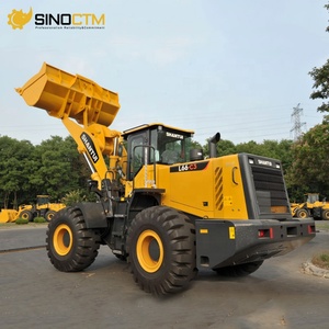 Chargeuse sur pneus robuste de 6000 kg, 6 tonnes, godet de 3,5 m³, pour la construction de terminaux portuaires - Product Image 2