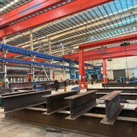 Rangka Baja Gedung Industri I-Beam yang Tahan Lama, Gudang Struktur Baja Internasional, Pemasok Bangunan Struktur Baja