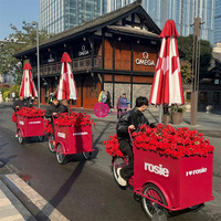 Yicheng Beauty mobiele ijscowagen, fruitkraam, koffiekar, buitenkraam, displaykar, marktkraam te koop