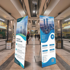 Chất lượng cao tái sử dụng <span class=keywords><strong>x</strong></span> Đứng biểu ngữ hiển thị với vinyl biểu ngữ và tùy chỉnh màu sắc cho triển lãm và quảng cáo - Product Image 4