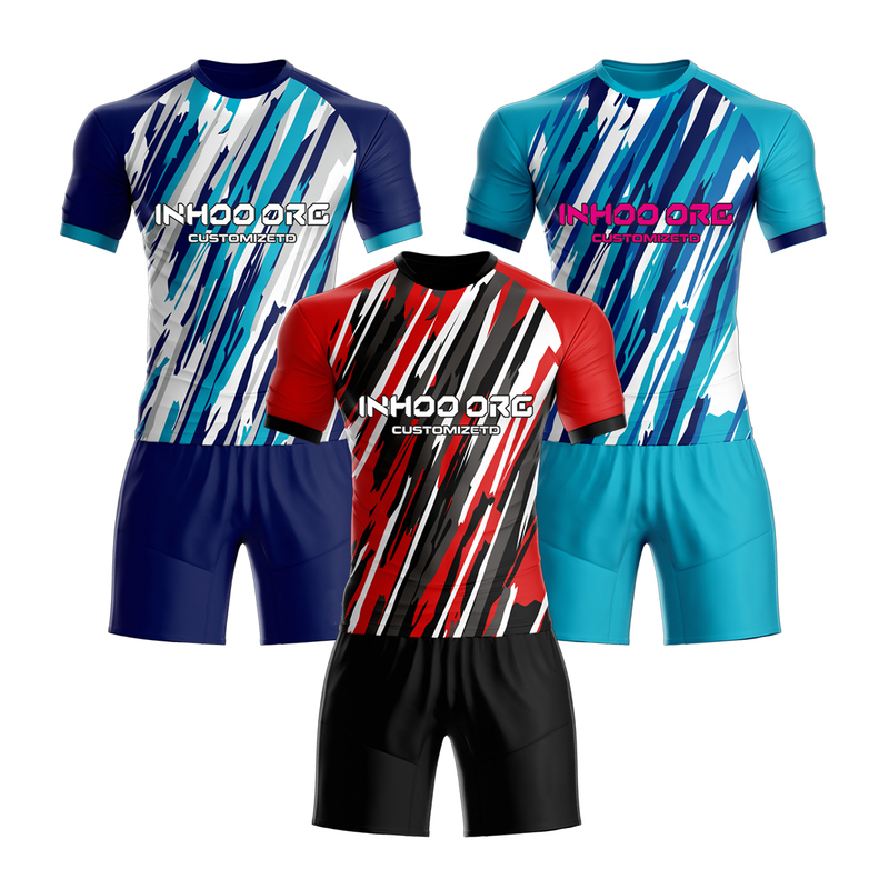 Unisex Football Jerseys Customizable Soccer Kits