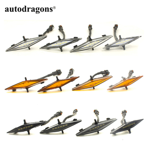 Autodragons 4x Feux de calandre avant à LED ambre avec lentille fumée et 6 LED pour 4Runner TRD Pro 2014-2019 - Product Image 1