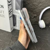 Coque de téléphone portable antichoc ultra-fine en PC rigide effet mat, magnétique et gaufrée, style Ins, pour 17 Air