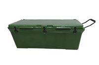 Boîte isotherme rigide moderne de grande capacité 240QT isolée Rotomolded LLDPE Fishing and Food Party Ice Chest Thermal Feature Isolé fish tub
