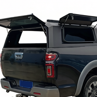 Hardtop en acier étanche à verrouillage manuel 4x4 tout-terrain pour Dodge RAM 1500 Pickup Truck, trois portes séparées, sans perçage