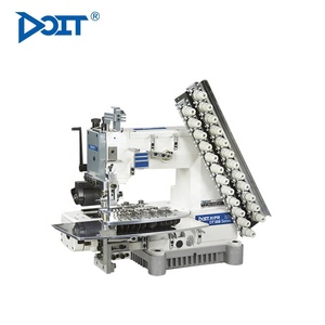 Machine à coudre industrielle à double point de chaînette à grande vitesse DT 008-12032P/VPT à 12 aiguilles pour tissu - Product Image 2