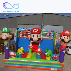 Adorable <span class=keywords><strong>Casa</strong></span> de Dulces Inflable para Niños, Castillos Hinchables, Tobogán Funcity para Niños - Product Image 4