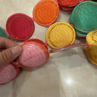 Nouveaux patchs de cercle brodés en gros pour robe bricolage