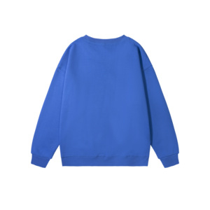 เสื้อสเวตเชิ้ตผ้าฝ้ายถักคอกลมสีเขียวสำหรับผู้ชาย ทรงปกติ สีพื้น สวมใส่สบายๆ สำหรับฤดูใบไม้ร่วง - Product Image 2