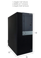 Mini-ordinateur de bureau OptiPlex 5060 Tower Barebone, 8e génération, propre, sans rayures, grade A, testé et fonctionnel