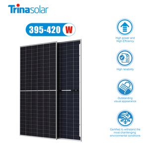 Trina Solar 395W 400W 405W 410W 415W 420W Bifaziales Doppelglas-PV-Modul mit Geringer Degradation Solarmodul - Product Image 2