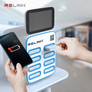 Mobile Charging Kiosk Powerbank Sharing Rental System Power Bank With Software