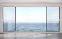 Ventanas Corredizas Horizontales Modernas de Aleación de Aluminio Compactas para Baño, Insonorizadas, Resistentes a Huracanes, con Aislamiento Térmico