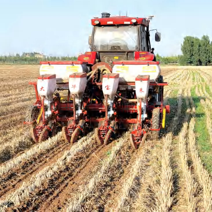 Máquina de plantio de semente de milho pneumática, aparelho plantador de milho a vácuo/soja