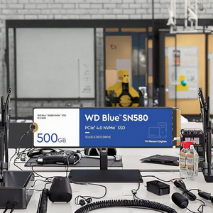 For Blue SN580 500GB <b>SSD</b> Solid State Drive III 1.8 4150MB/S 6ms Average Seek Time Metal Plastic Storage Device for Internal Soli - Product Image 4