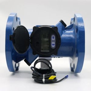 DN50-DN300 Industrial Smart Ultrasound Digital <b>Water</b> <b>Meter</b> Flange Type Mbus RS485 Modbus-RTU Pulse Output OEM Supported IP68 DN1 - Product Image 2