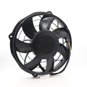 Ebmlapst 97mm- 385mm EC Fan PWM Regulamento de Velocidade Controle Inteligente Ventilador De Trânsito Ferroviário Ar Condicionado Evaporador Ventilador De Refrigeração