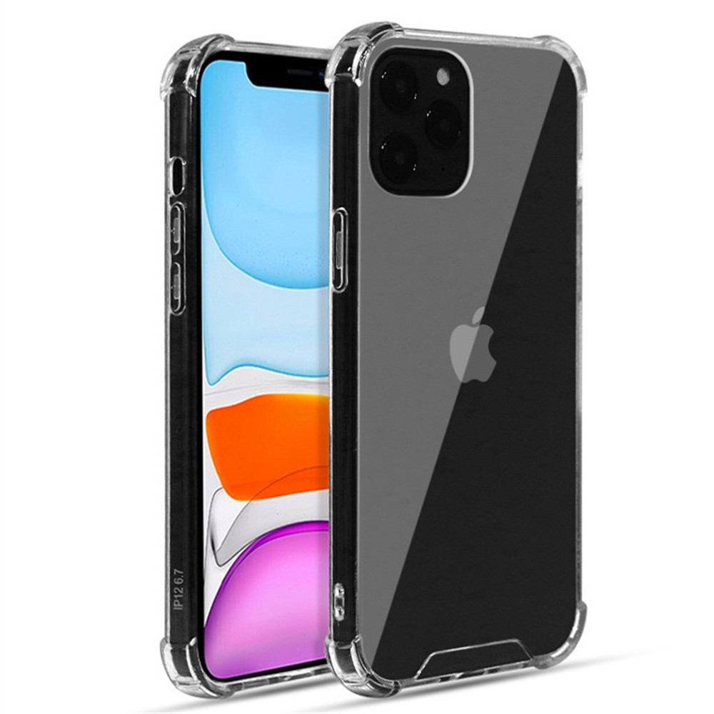 Воздушный Броня усиленной угловой бампер противоударный прозрачный ТПУ прозрачный чехол для мобильного телефона для iPhone 12 11 Pro Max чехол Лидер продаж