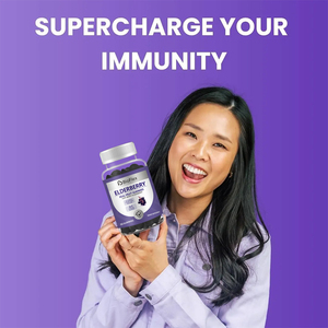 Precio al por mayor Organic Black Saúco Gummy Inmune Boost Vegan Probiotics Vitamina C + Zinc Standardized Saúco Gummies - Product Image 6