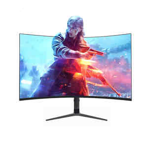 Недорогой 24-дюймовый изогнутый безрамочный игровой монитор LED с частотой обновления 165 Гц, панелью <span class=keywords><strong>IPS</strong></span>/<span class=keywords><strong>VA</strong></span>/<span class=keywords><strong>TN</strong></span> и широким цветовым охватом - Product Image 4