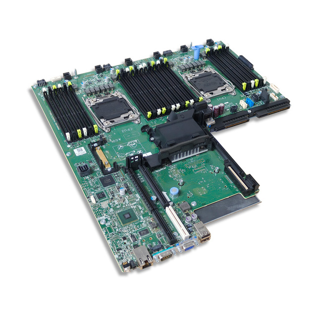 Used Xeon Processor Mainboard Dual Xeon E5 2600 V3 V4 CPU 24 DDR4 RAM Motherboard for DEL L PowerEdge Server R730 R730XD
