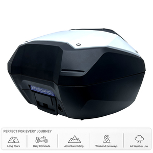 Top Case de Rangement Arrière pour Moto Honda XL750 Transalp, Coffre de Transport 50L pour <span class=keywords><strong>Scooter</strong></span>, Kit de Rénovation/Mise à Niveau - Product Image 1