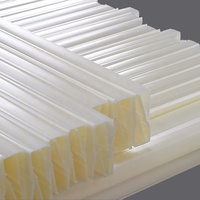 Profilés décoratifs et panneaux en PVC en forme de U, durables, écologiques et personnalisés pour l'extérieur, avec fentes pour LED, vente en gros