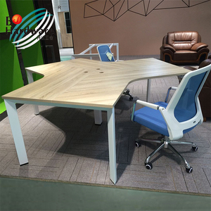 Nội Thất Văn Phòng Thời Trang Hiện Đại Bàn Làm Việc Khung Kim Loại Bằng Thép - Product Image 6