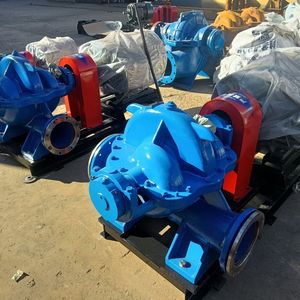 Conjunto de bomba de succión doble de carcasa dividida para protección contra incendios, transporta agua limpia <span class=keywords><strong>o</strong></span> líquidos con propiedades físicas y químicas - Product Image 4