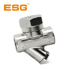 Piège à vapeur thermodynamique ESG en acier inoxydable 304 DN15 DN20 DN25, vanne automatique haute température de type Y - Product Image 4