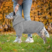 Pull en polaire doux et respirant pour petits chiens, avec capuche, chaud et confortable, pour toutes les saisons, vêtements pour animaux de compagnie