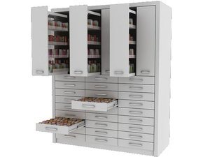 Étagères de <span class=keywords><strong>rangement</strong></span> pour armoire à <span class=keywords><strong>pharmacie</strong></span>, unité de <span class=keywords><strong>tiroir</strong></span> pharmaceutique - Product Image 2