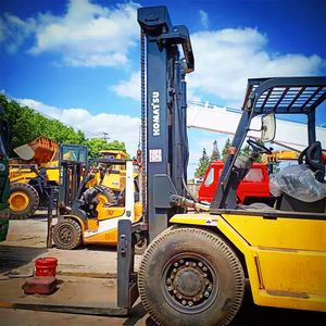 รถยก FD150-7 Komatsu เครื่องจักรก่อสร้าง - Product Image 2