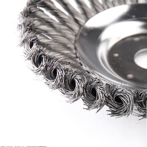 PexCraft Tondeuse à gazon Tondeuse de jardin Débroussailleuse Outils Coupe herbe Brosse rotative contre les mauvaises herbes Brosse à fil plat Brosse à roue - Product Image 5