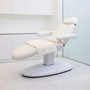 KISEN Modern Professional Luxury Stainless Steel Gold 3/4 Motors <b>Electric</b> Facial Bed Salon Massage <b>Table</b> Spa Beauty Bed - Product Image 1