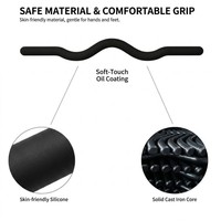Kit de barres de Pilates en silicone OEM avec logo personnalisé, équipement de fitness pour la maison, barre d'entraînement de résistance, fournisseur d'emballage personnalisé
